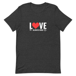 Love Always Wins Unisex t-shirt